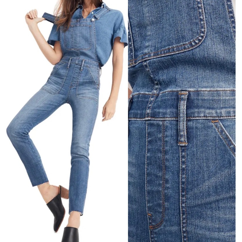 Madewell Skinny Overalls